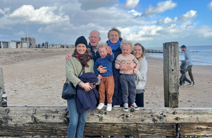 Family fun on Littlehampton beach